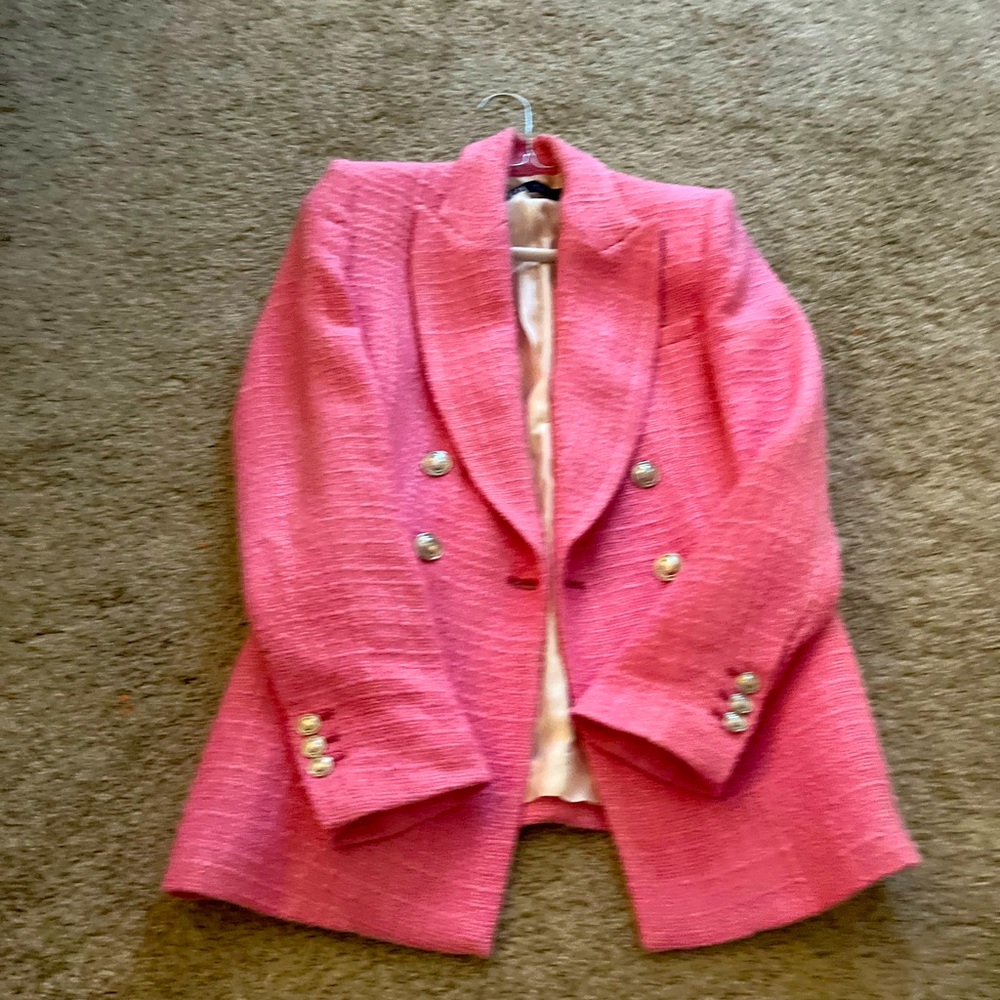 Zara Jacket- Pink. New! $50!